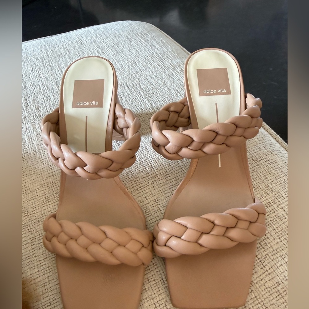 Dolce Vita Paily Women's Braided Sandals in Tan 7